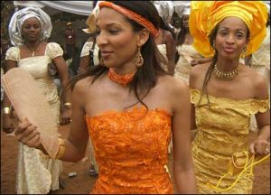 Igbo Bride, photo by Dozie Okpalaobieri